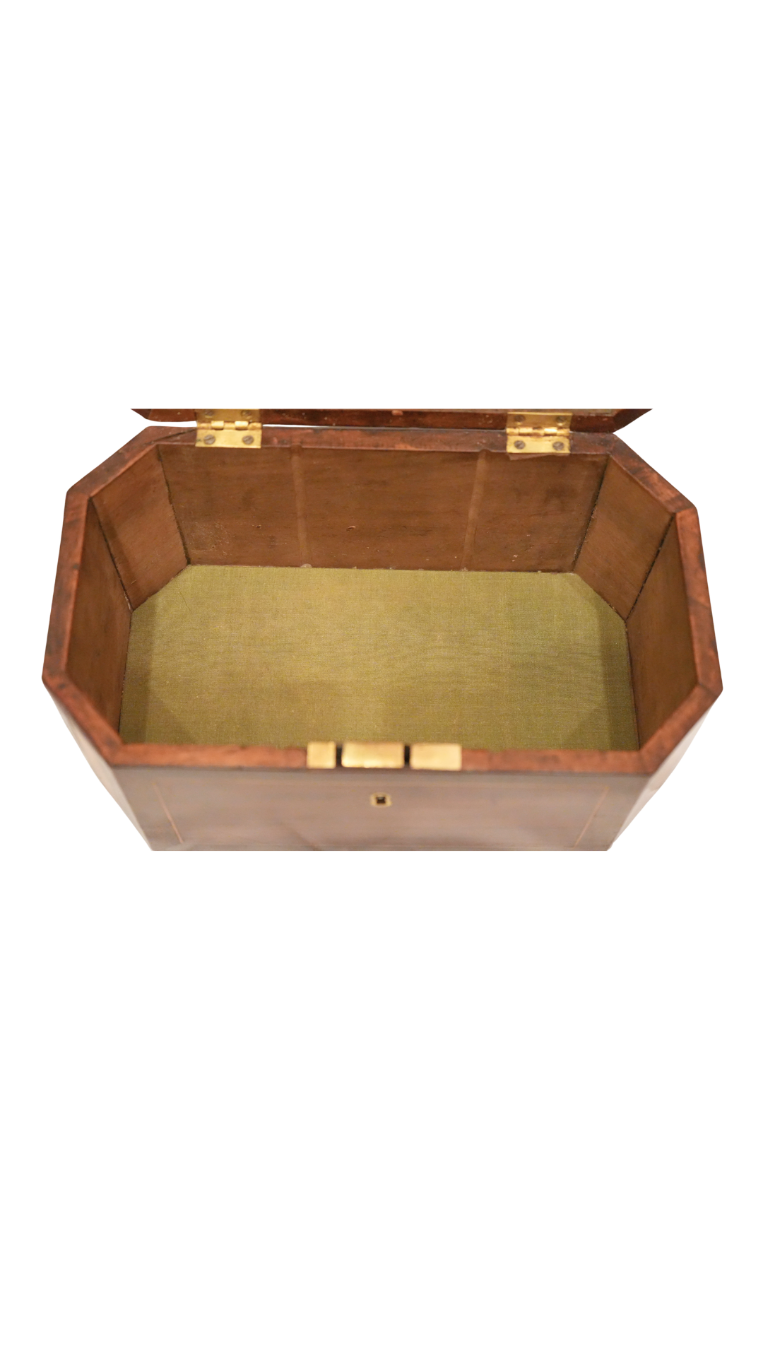 Antique French Inlaid Wood Traveling Box