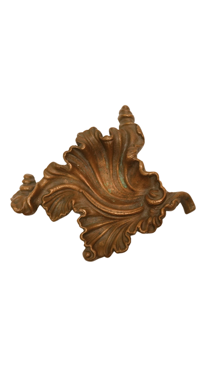 French Heavy Bronze Rococo Vide-Poche
