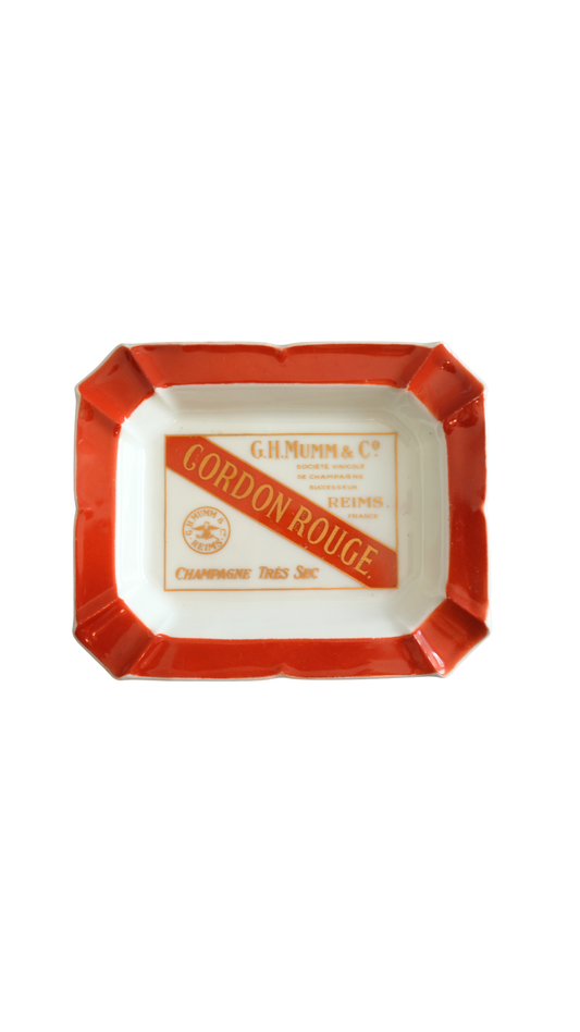 G.H. Mumm Cordon Rouge Champagne Advertising Tray