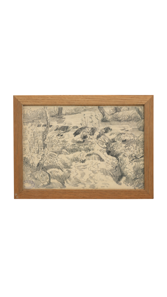 Armand Point Woodland Stream Study, Atelier Stamp