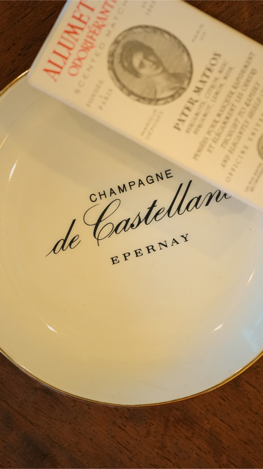 Champagne de Castellane Épernay Advertising Dish