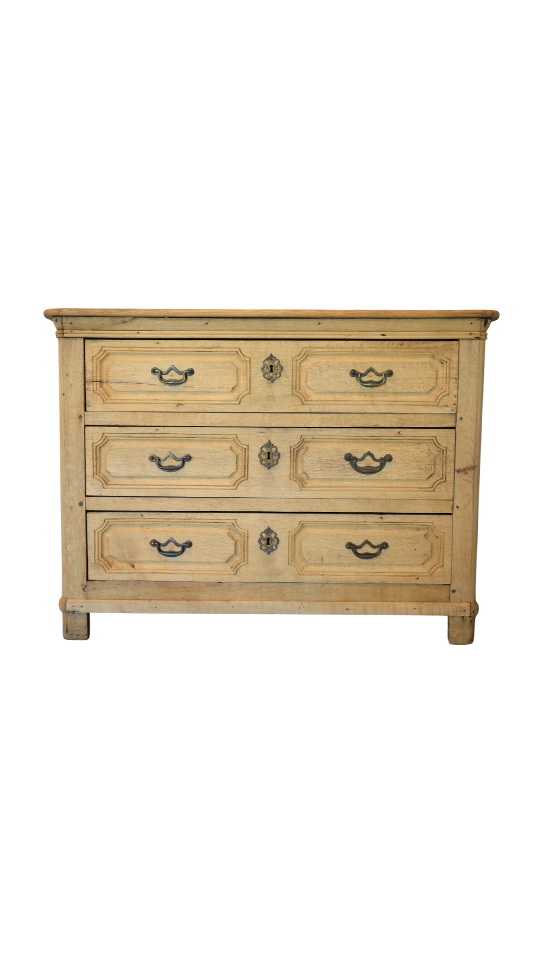 French Provincial Oak Commode