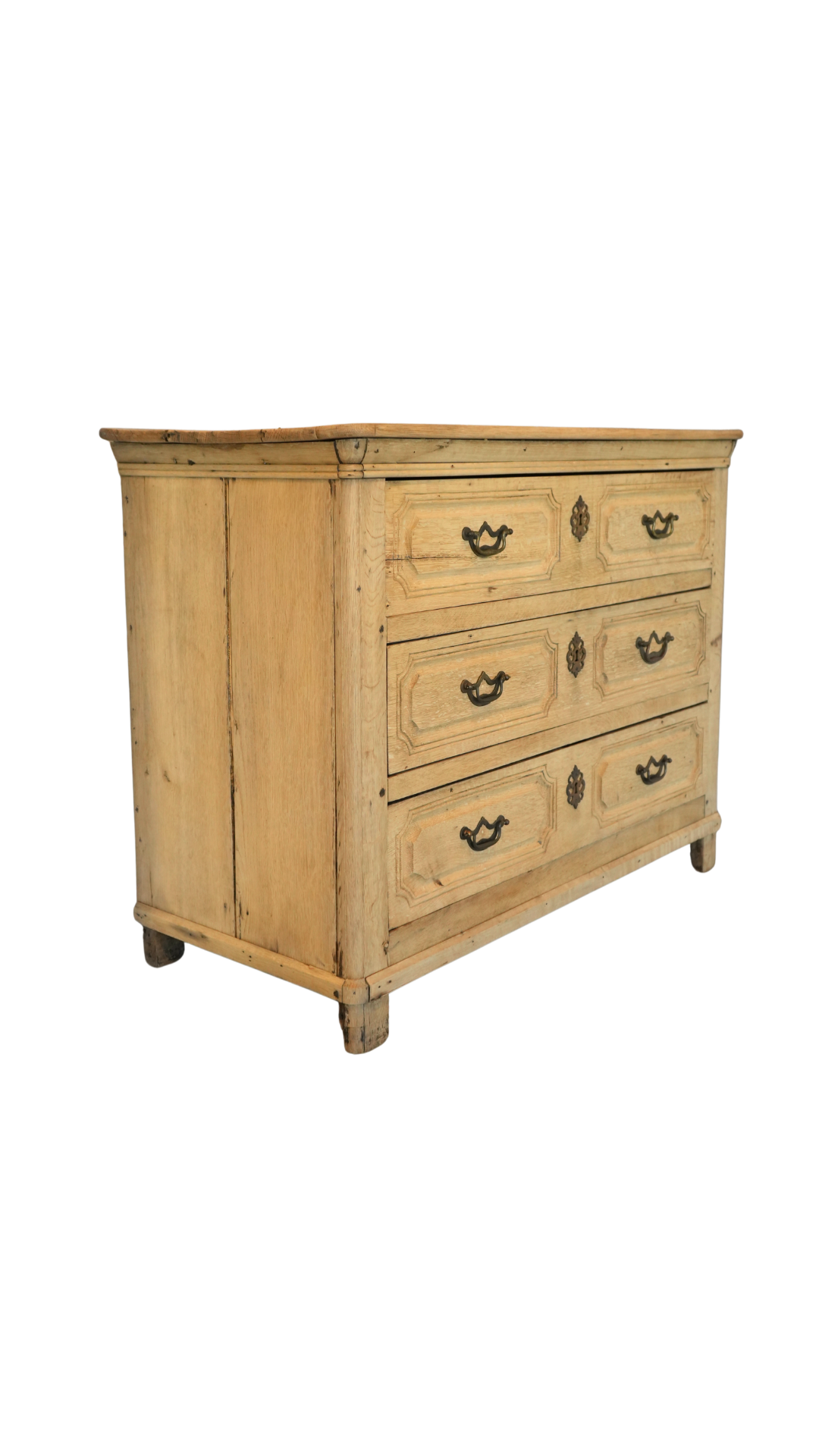 French Provincial Oak Commode