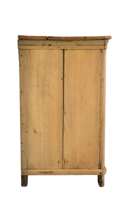 French Provincial Oak Commode