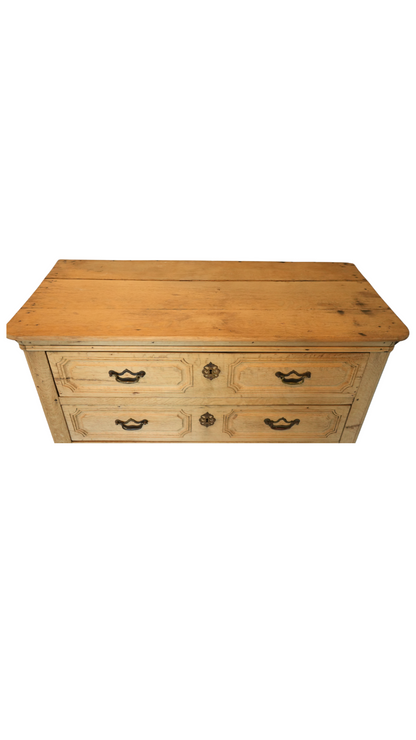 French Provincial Oak Commode