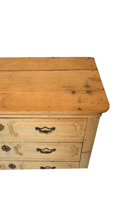 French Provincial Oak Commode