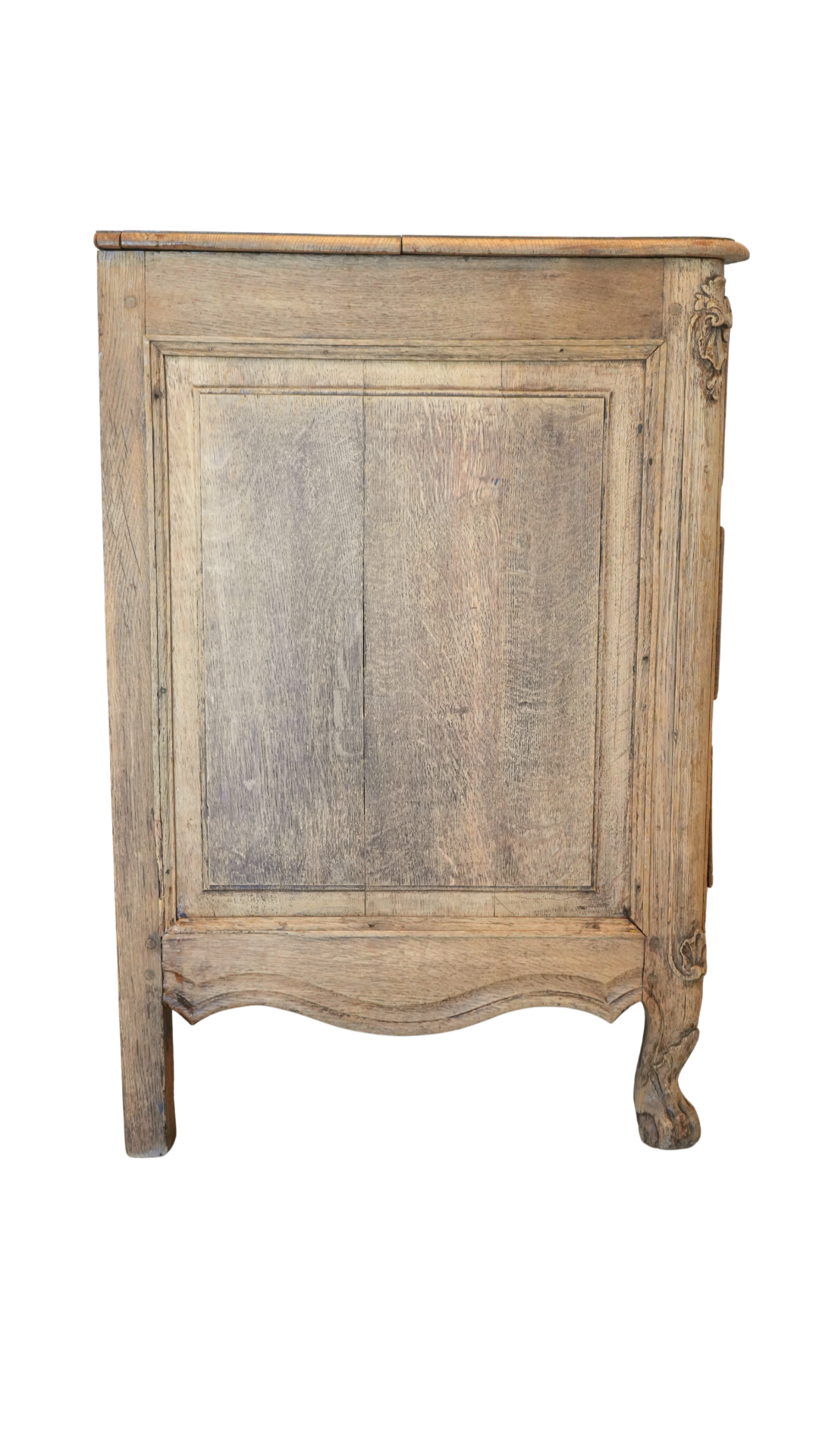 French Bleached Oak Louis XV Style Commode