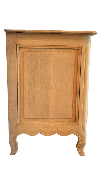 Provincial Oak Louis XV Style Commode
