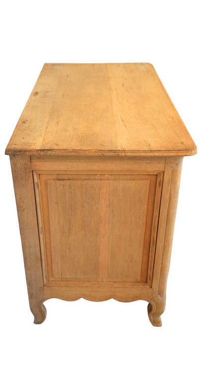 Provincial Oak Louis XV Style Commode