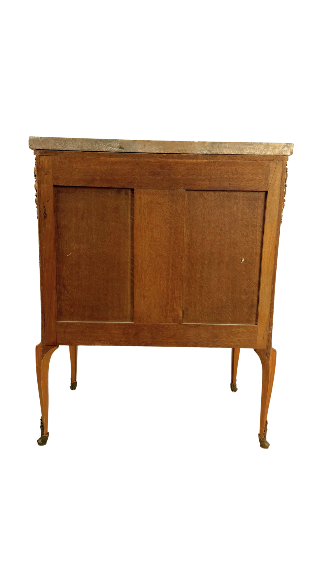 Signed A. Bougenier French Louis XVI Style Marquetry Side Chest