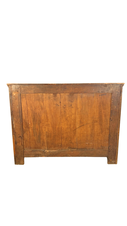 19th Century French Provincial Serpentine Oak Commode