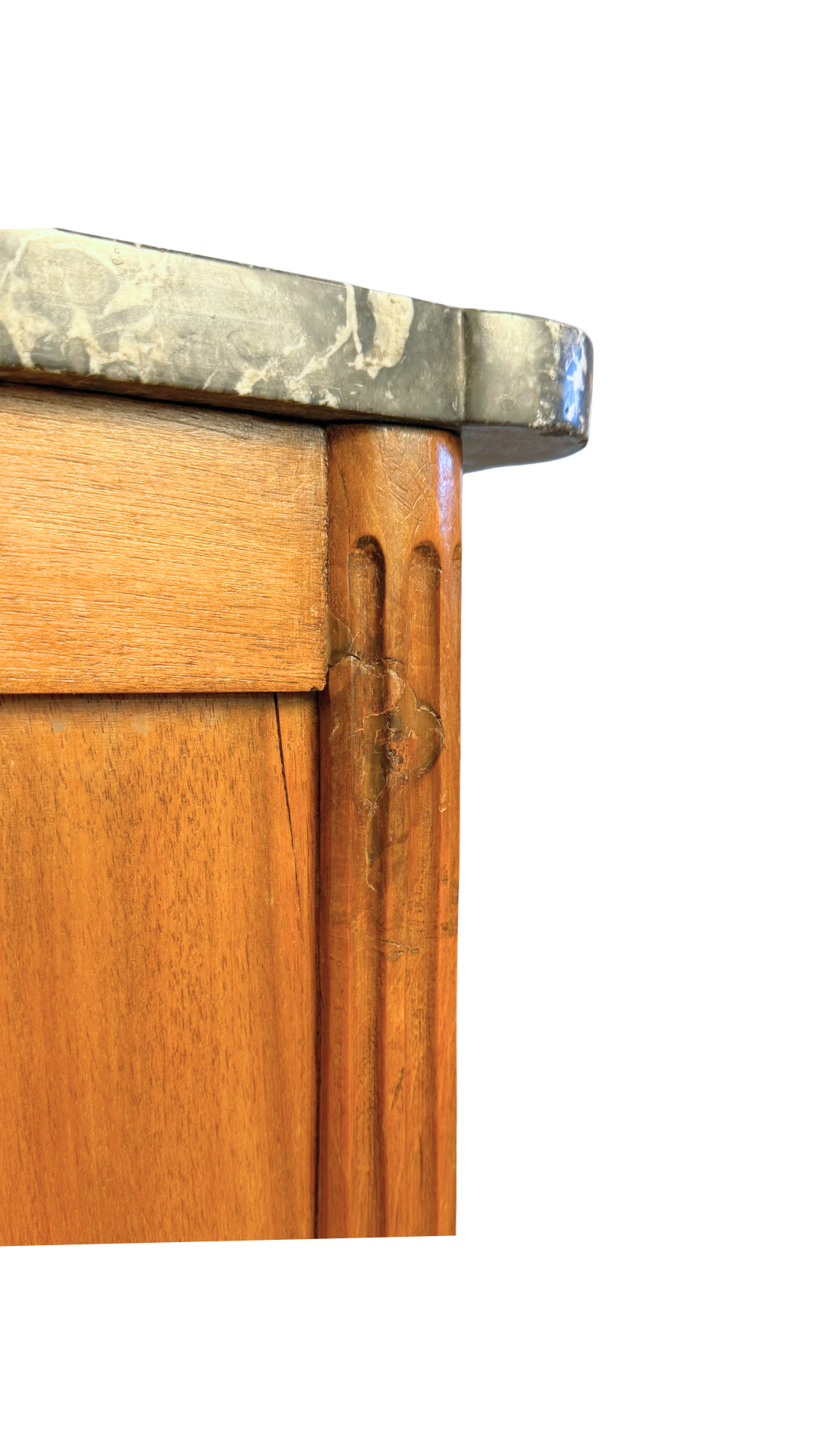 French Louis XVI Style Walnut Commode