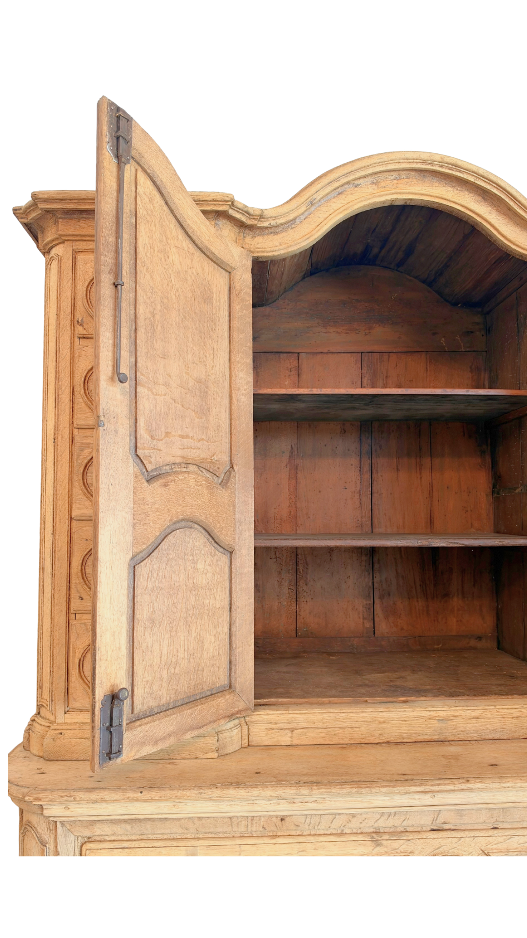 French Oak Buffet à Deux Corps