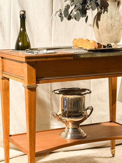 Louis XVI Style Marble Rafraîchissoir Table