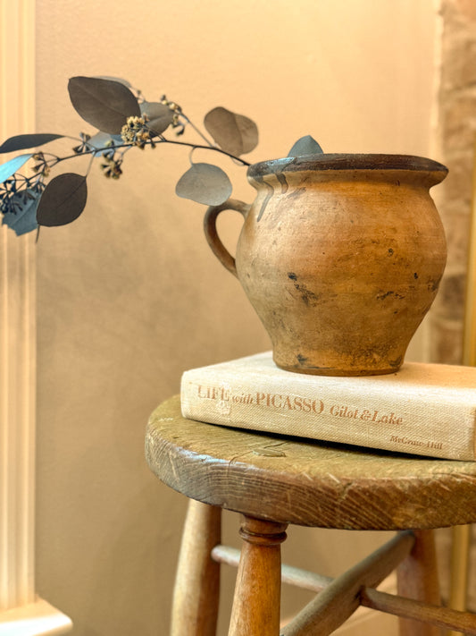 French Terracotta Pitcher