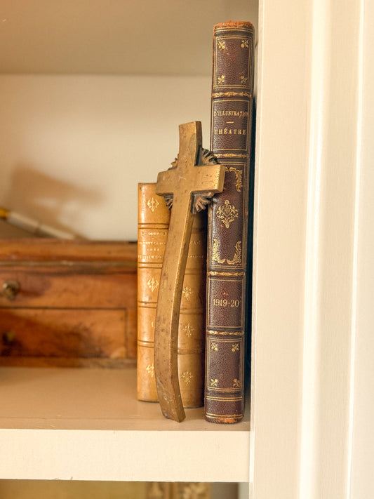 French Gilt Bronze Church Crosses