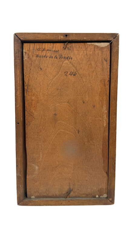 G. Simonnet ‘Bords de la Vienne,’ Oil on Panel