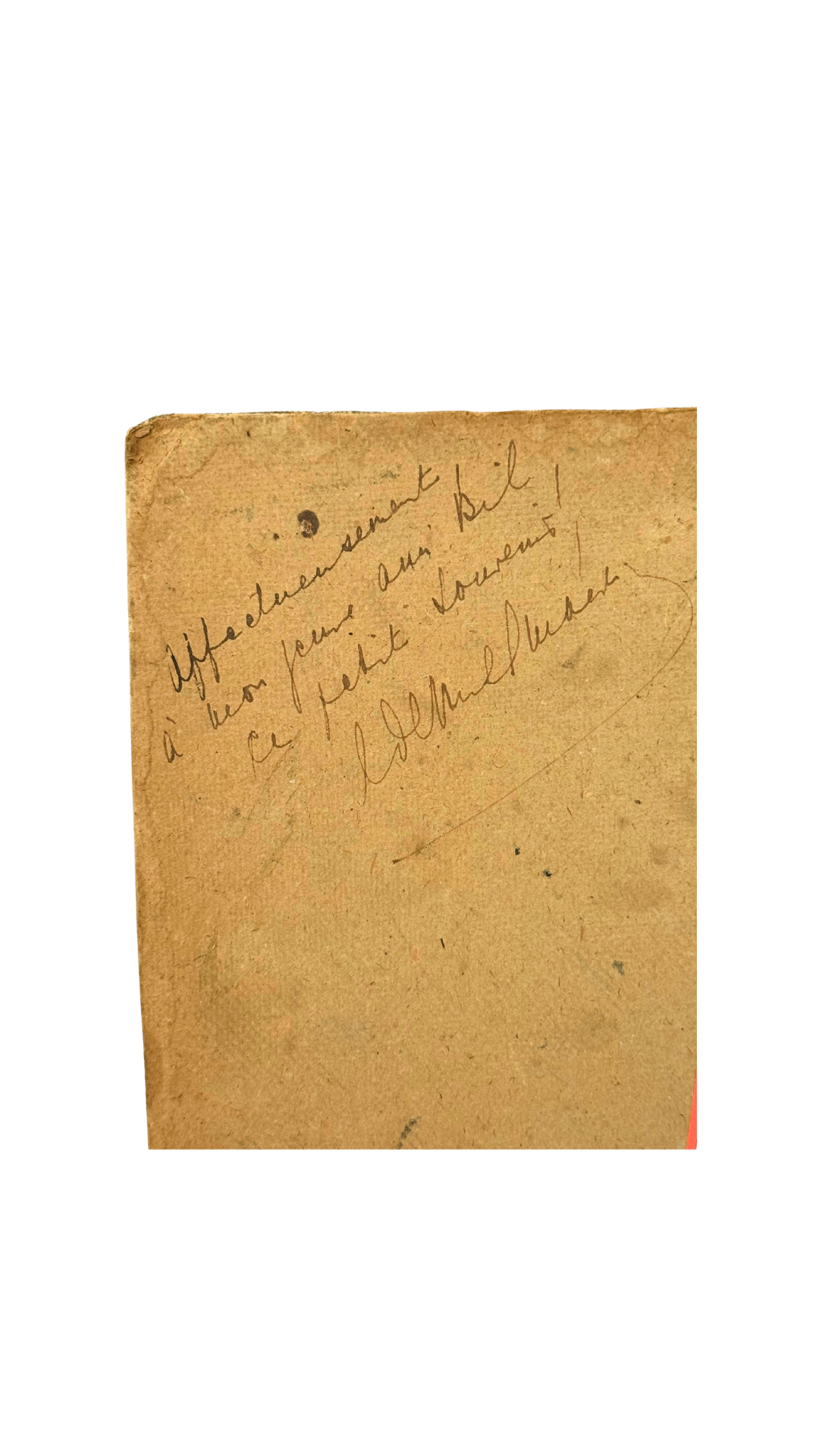 Petite French Forest Study with Artist’s Dedication