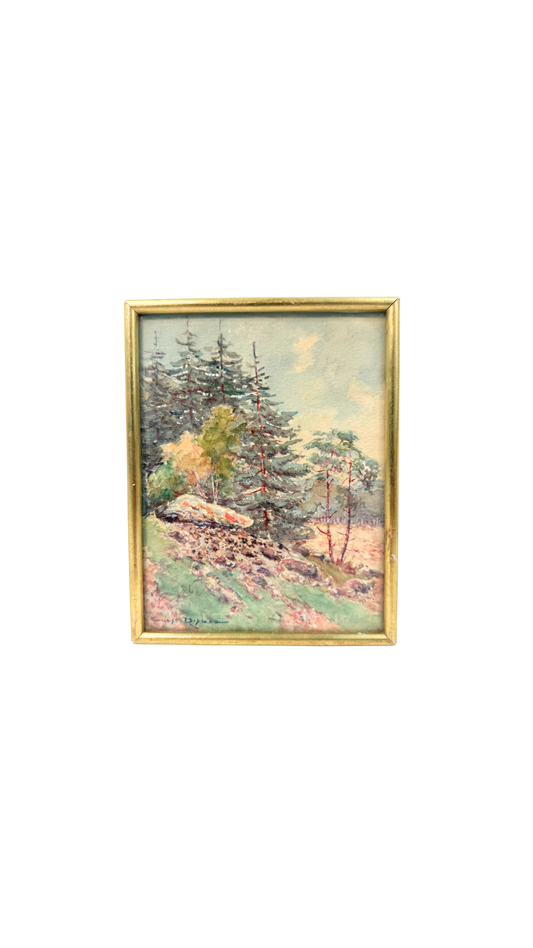 Ernest Dyblen Miniature Forest Landscape