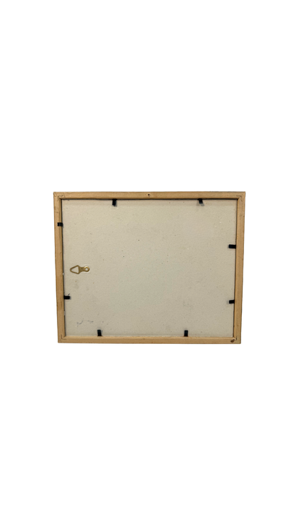 Watercolor Landscape in Burl Walnut Frame