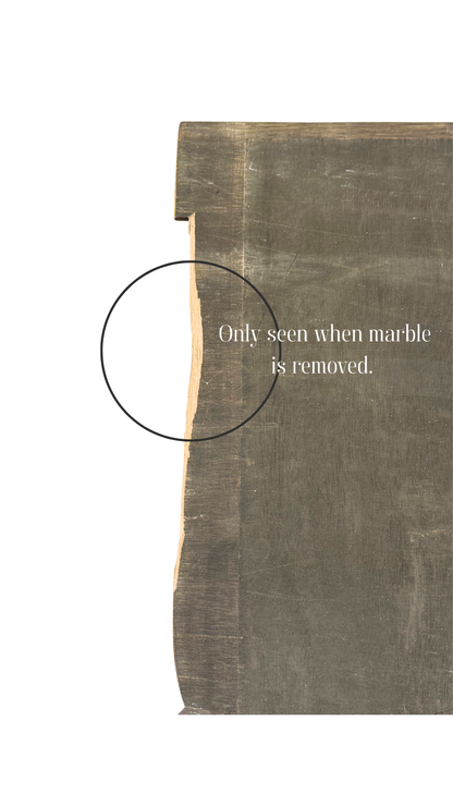 French Louis XVI–Style Vintage Cherry Veneer Commode