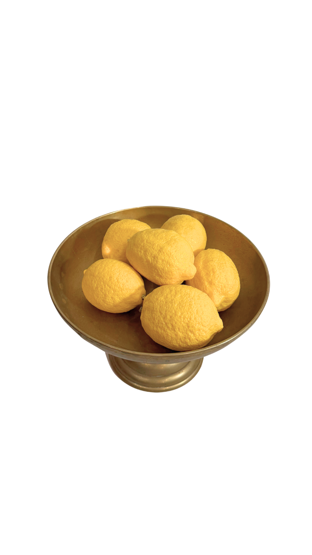 Vintage Brass Compote on Pedestal Base