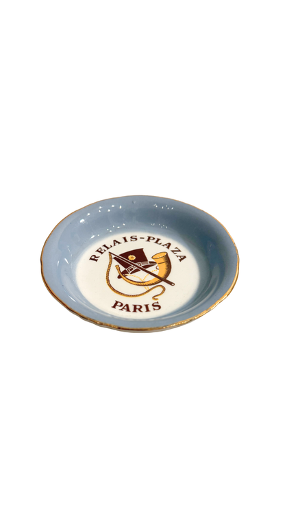 Relais–Plaza Paris Porcelain Dish