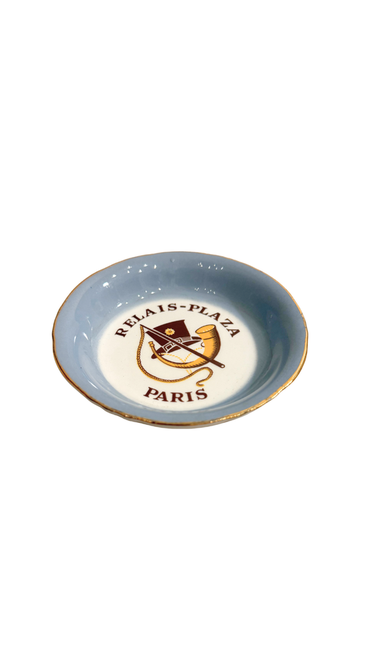 Relais–Plaza Paris Porcelain Dish