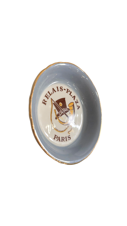Relais–Plaza Paris Porcelain Dish
