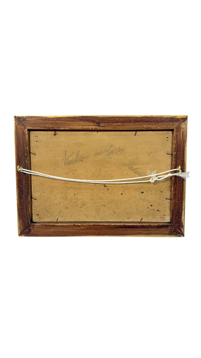 French Hilltop Village Landscape