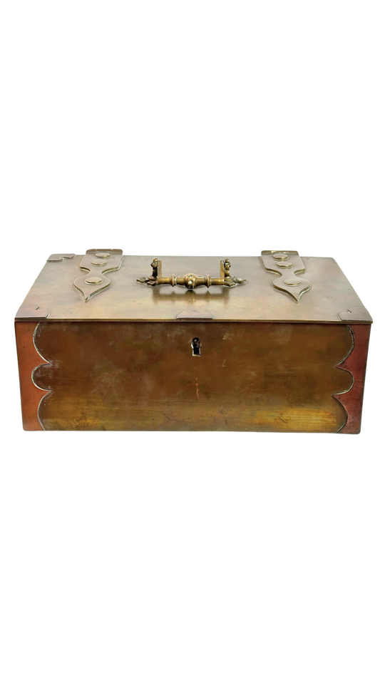 Brass and Copper Safe Box