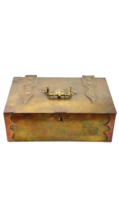 Brass and Copper Safe Box