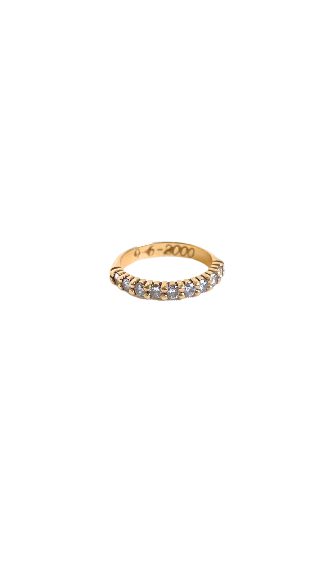 Le Rêve - 14k Gold Diamond Band