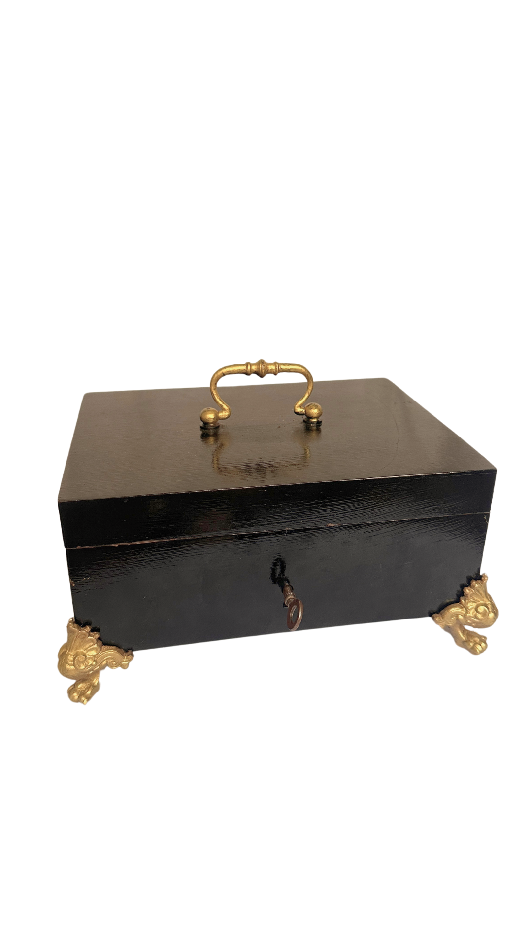 French Iron Jewlery Lockbox