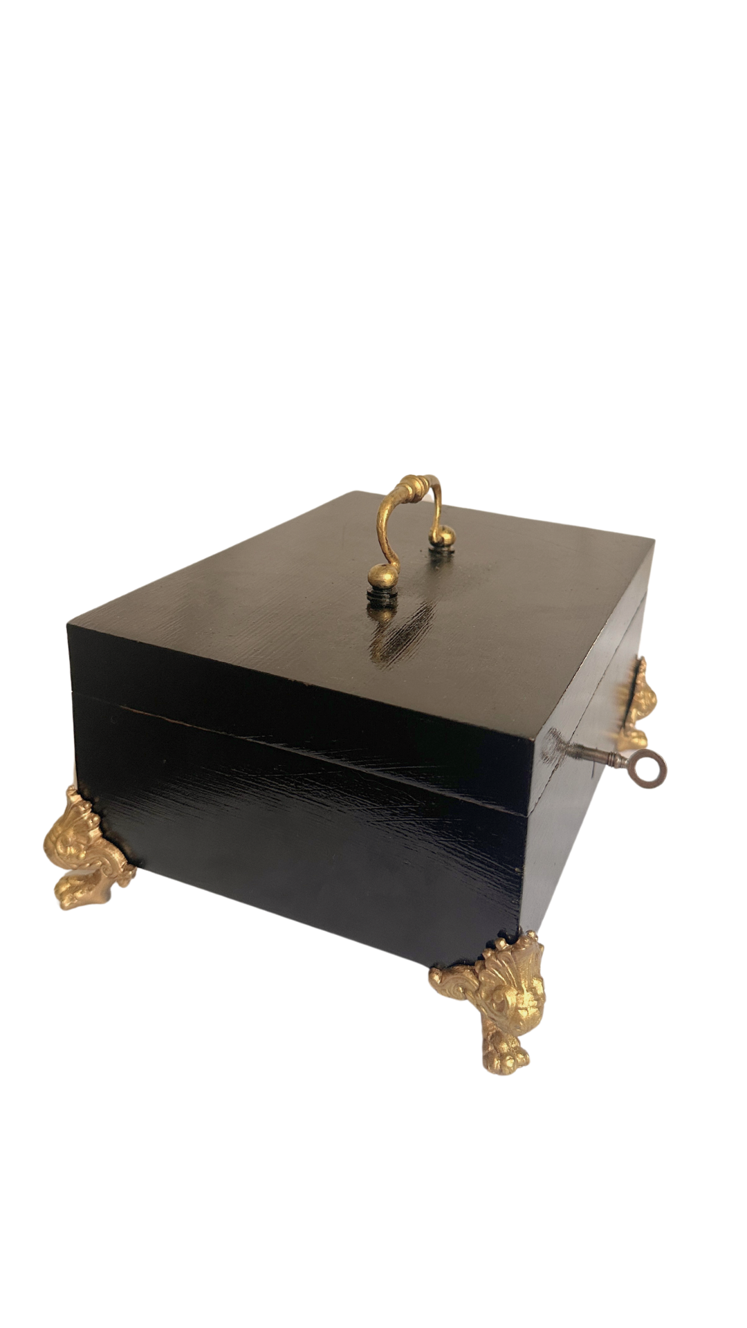 French Iron Jewlery Lockbox