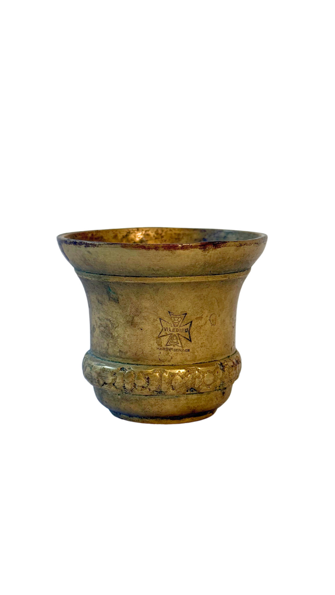 Depose Bronze Miniature Vessel