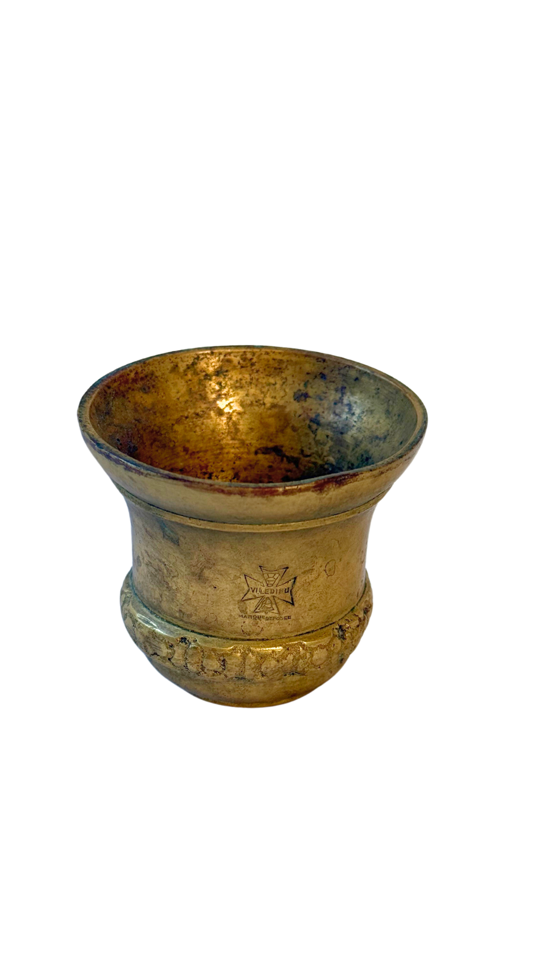 Depose Bronze Miniature Vessel