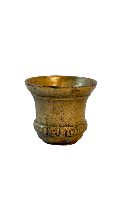 Depose Bronze Miniature Vessel