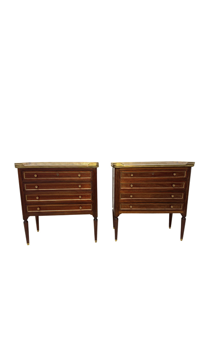 Pair of Louis XVI Commodes