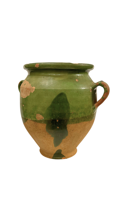 Green Large Confit Pot