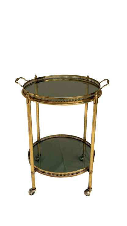 Brass Cocktail Trolley