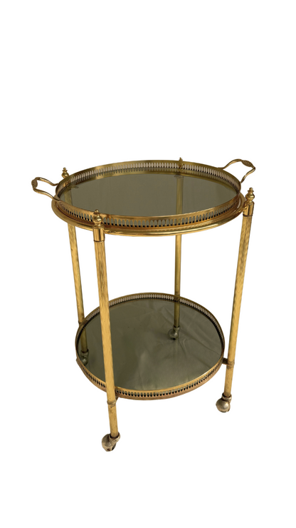 Brass Cocktail Trolley