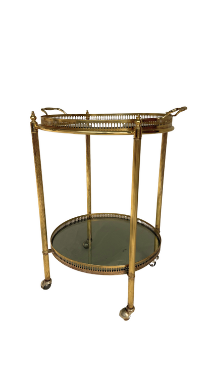 Brass Cocktail Trolley