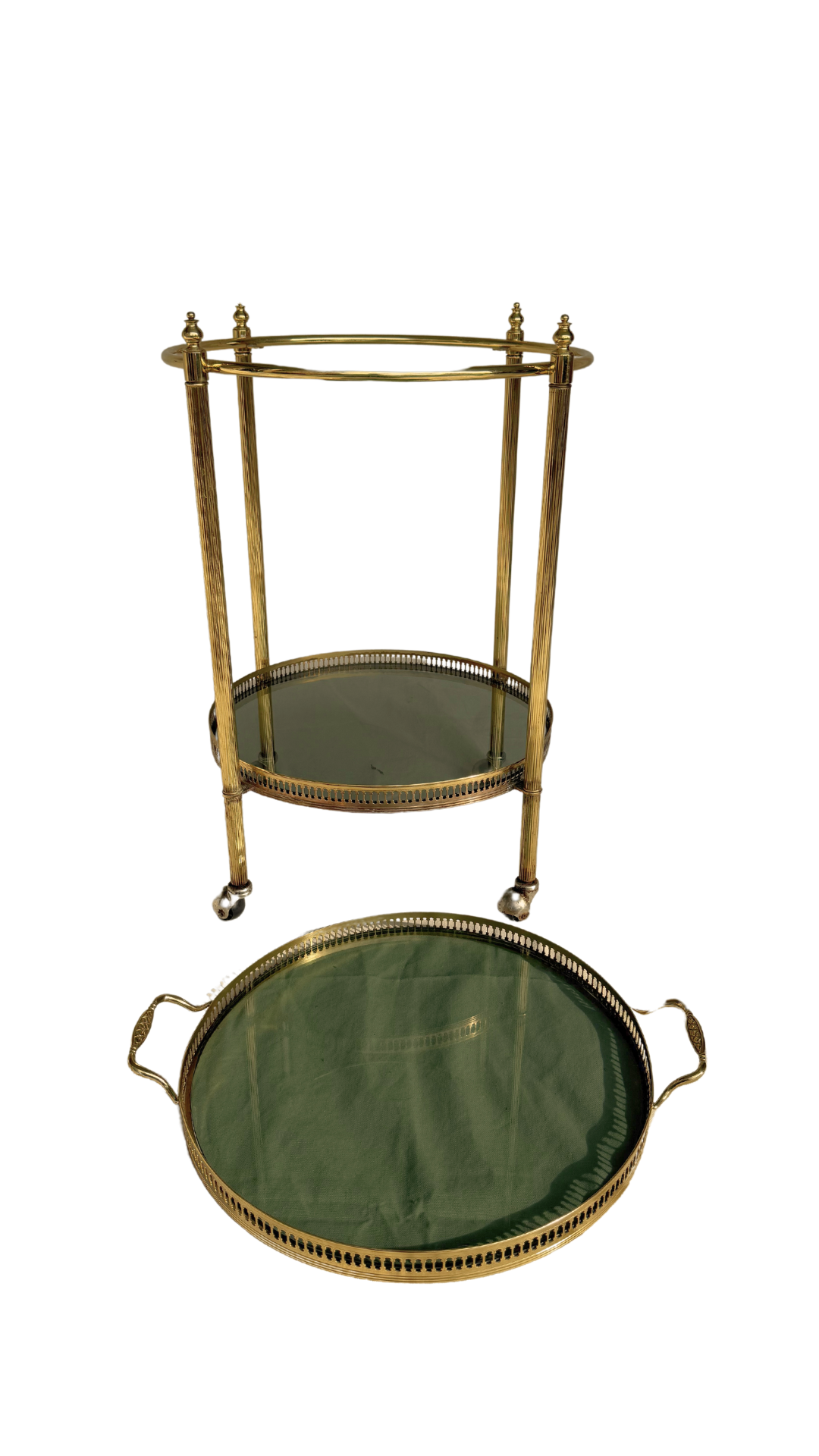 Brass Cocktail Trolley