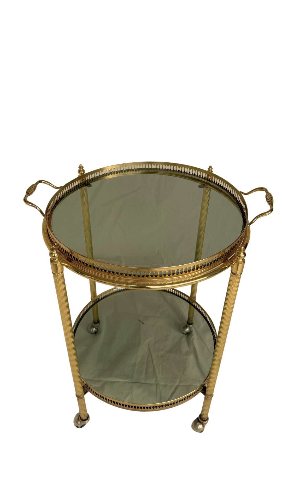 Brass Cocktail Trolley