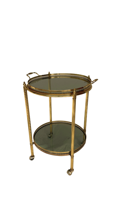 Brass Cocktail Trolley