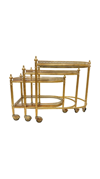 Maison Bagues Nesting Trolly Tables