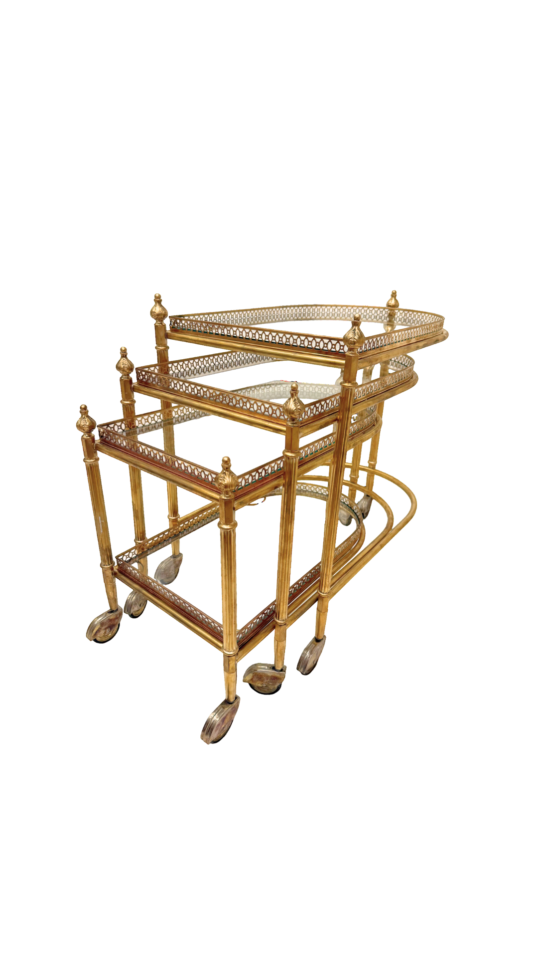 Maison Bagues Nesting Trolly Tables