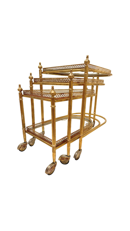 Maison Bagues Nesting Trolly Tables