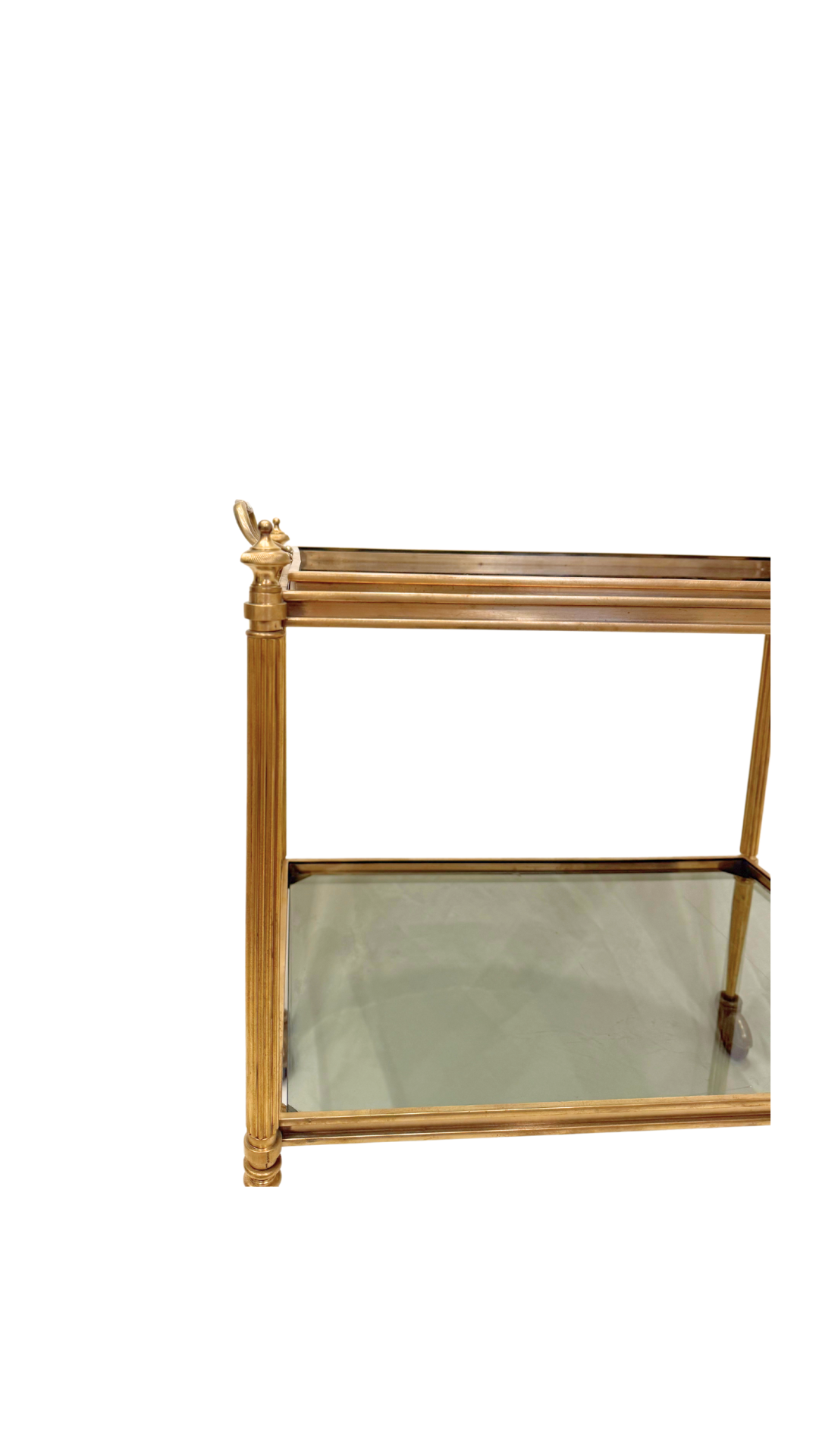 French Brass Drink Trolly